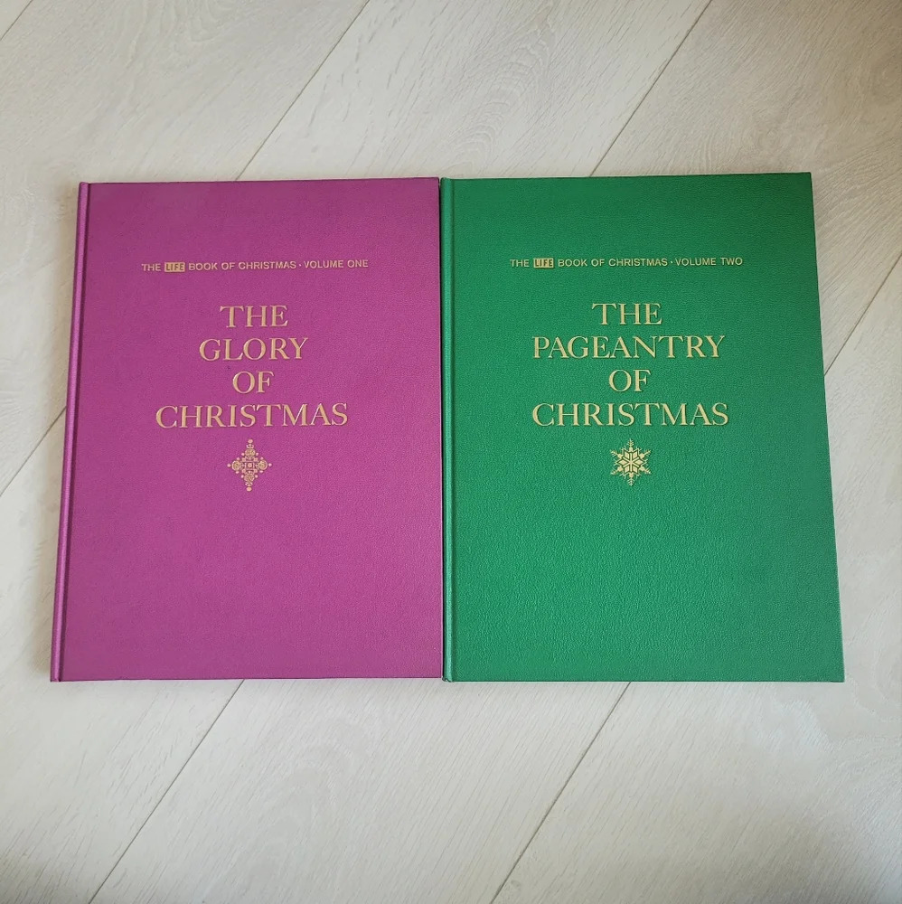 The LIFE Book of Christmas 1963 Volumes 1 and 2 History Traditions Hardcover